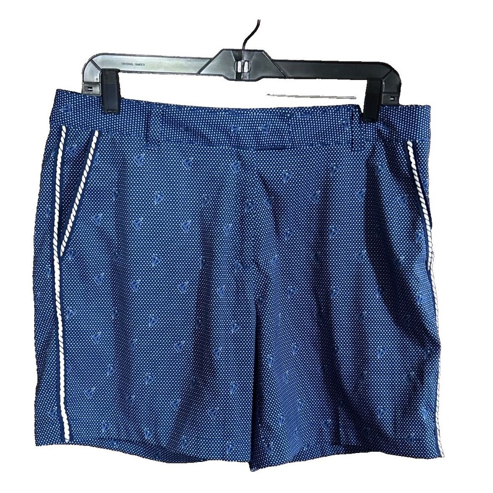 Lady Hagen Women's sz 10 Sailboats Golf Shorts